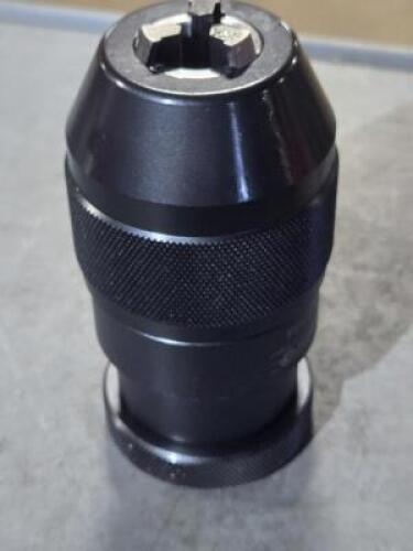 DESCRIPTION: (1) JT3 TAPER MOUNT DRILL CHUCK BRAND/MODEL: ACCUPRO 08401564 SIZE: 13/64 TO 3/4" CAPACITY RETAIL$: $175.57 QTY: 1