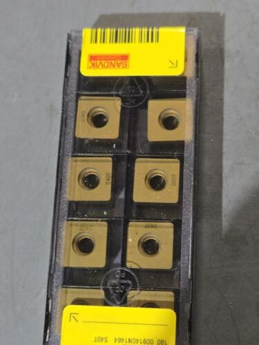 DESCRIPTION: (30) CARBIDE MODULMILL INSERTS BRAND/MODEL: SANDVIK COROMANT 180_009140N1464 S40T RETAIL$: $628.50 QTY: 30