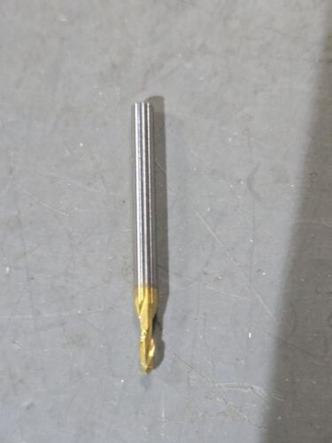 DESCRIPTION: (6) SOLID CARBIDE BALL END MILL BRAND/MODEL: HERTEL 74673050 SIZE: 5/64" DIA 3/16" LOC RETAIL$: $73.22 QTY: 6