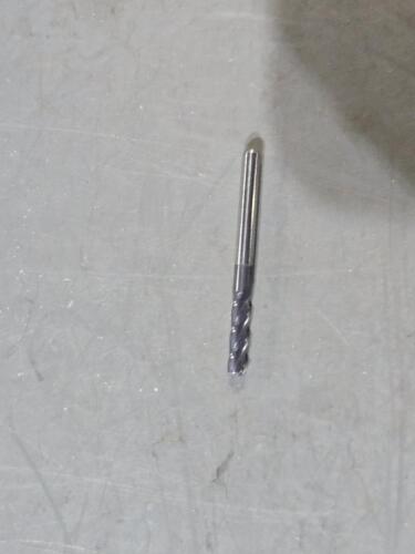 DESCRIPTION: (1) SOLID CARBIDE CORNER RADIUS END MILLS BRAND/MODEL: MONSTER 206-602315 SIZE: 1/8" DIA 1/2" LOC QTY: 1