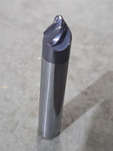 DESCRIPTION: (1) SOLID CARBIDE TAPER FORM BARREL CUTTER END MILL BRAND/MODEL: ACCUPRO 03327996 SIZE: 1/2" DIA 7/16" LOC RETAIL$: $213.14 QTY: 1