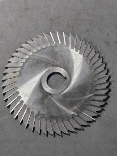 DESCRIPTION: (1) HSS SIDE CHIP SAW BRAND/MODEL: MADE IN USA SS693 SIZE: 6" DIA 3/32" THICK 1" ARBOR HOLE 48 TEETH RETAIL$: $273.45 QTY: 1