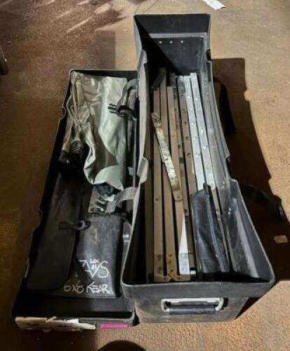 DESCRIPTION: FAST-FOLD 6X8 TENT BRAND/MODEL: DA-LITE LOCATION: ELECTRONICS CAGE QTY: 1