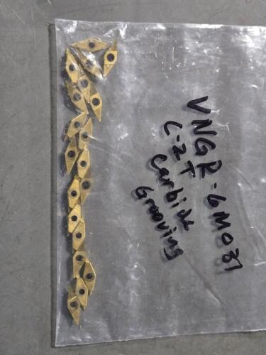 DESCRIPTION: (19) CARBIDE GROOVING INSERTS BRAND/MODEL: SOMMA VNGR-6M031 RETAIL$: $420.15 QTY: 19