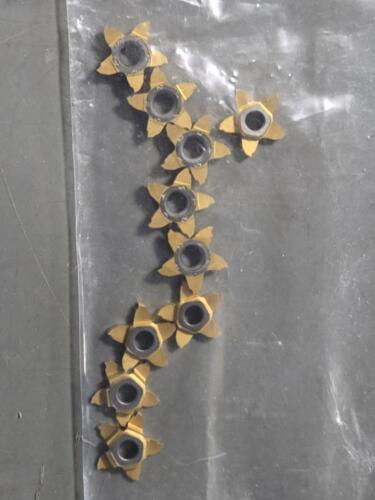 DESCRIPTION: (10) CARBIDE GROOVING INSERTS BRAND/MODEL: ISCAR PENTA 17N230P010RS RETAIL$: $535.00 QTY: 10
