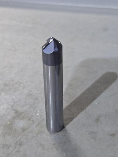 DESCRIPTION: (1) CARBIDE TAPER FORM BARREL CUTTER END MILL BRAND/MODEL: ACCUPRO 03316262 SIZE: 45 DEG 1/4' LOC RETAIL$: $216.56 QTY: 1