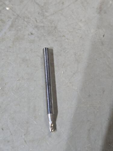 DESCRIPTION: (1) SOLID CARBIDE SQ END MILL BRAND/MODEL: HERTEL 88245824 SIZE: 1/16" DIA 1/8" LOC QTY: 1