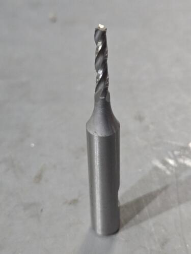 DESCRIPTION: (1) SOLID CARBIDE TAPERED END MILL BRAND/MODEL: MADE IN USA A203 SIZE: 1 DEG TAPER 1/8" SM END DIA 3/4" LOC RETAIL$: $29.05 QTY: 1