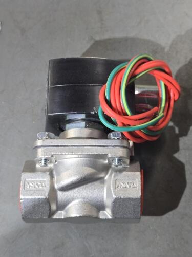 DESCRIPTION: (1) NORMALLY CLOSED SOLINOID VALVE BRAND/MODEL: ASCO REDHAT 8210G088 SIZE: 2 WAY 3/4" PIPE RETAIL$: $353.39 QTY: 1