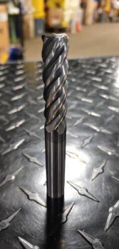 DESCRIPTION: (5) SOLID CARBIDE ENDMILLS BRAND/MODEL: REGAL CUTTING TOOLS 013441AS RETAIL$: $55.00 EACH SIZE: 1/2" QTY: 5