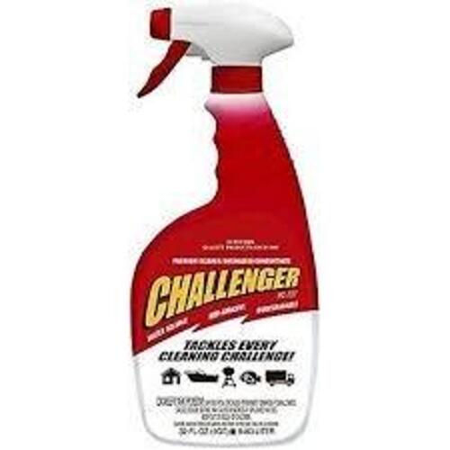 DESCRIPTION: (4) PREMIUM CLEANER DEGREASER CONCENTRATE BRAND/MODEL: CHALLENGER #PC-737 SIZE: 32 FL OZ RETAIL$: $22.09 EA QTY: 4