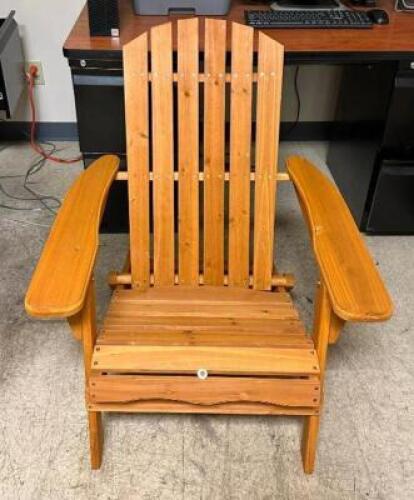 DESCRIPTION: (2) ADIRONDACK FOLDING CHAIRS LOCATION: OFFICE QTY: 2