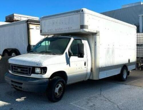 2006 Ford E-450 Super Duty Van, VIN # 1FDXE45S56HB40102
