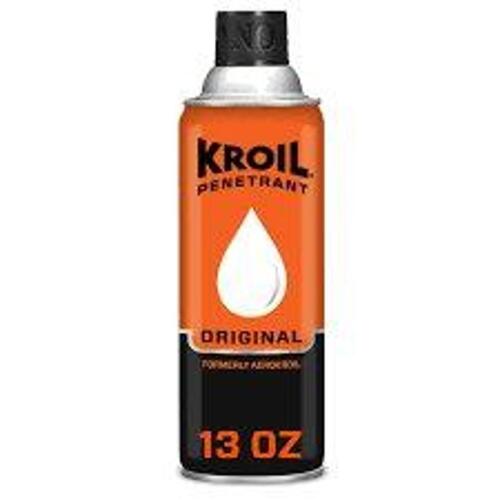 DESCRIPTION: (2) PENETRATING LUBRICANT BRAND/MODEL: KROIL #797A51 SIZE: 16.5 OZ RETAIL$: $37.88 EA QTY: 2