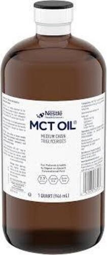 DESCRIPTION: (2) MEDIUM CHAIN TRIGLYCERIDES BRAND/MODEL: NESTLE MCT OIL SIZE: 1 QT RETAIL$: $57..99 EA QTY: 2