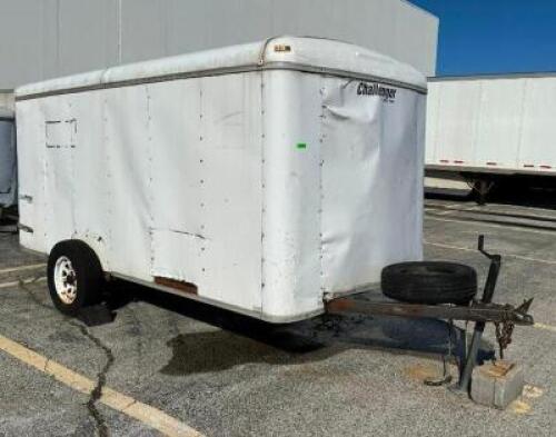 DESCRIPTION: ENCLOSED TRAILER INFORMATION: BACK DOOR IS BROKEN QTY: 1