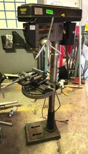 DESCRIPTION: 16-SPEED FLOOR DRILL PRESS BRAND/MODEL: CENTRAL MACHINERY 43389 LOCATION: 3039 NAMEOKE DRIVE QTY: 1