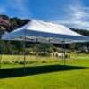 DESCRIPTION: 10X20 COMMERCIAL POP-UP TENT INFORMATION: FRAME WITH TOP, INCLUDES SIDEWALLS, $749 NEW LOCATION: WAREHOUSE QTY: 1