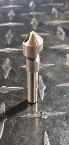 DESCRIPTION: (2) HSS COUNTERSINK/DEBURR TOOL BRAND/MODEL: M.A. FORD 02351732 RETAIL$: $21.89 SIZE: 7/16" HEAD DIA. 1/4" SHANK QTY: 2