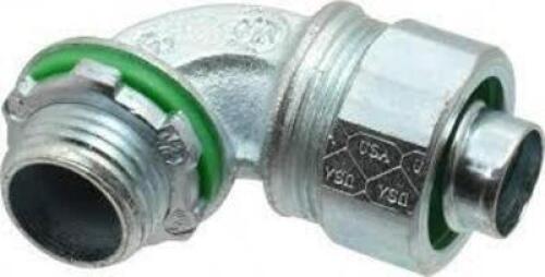 DESCRIPTION: (6) LOW PROFILE MALE CONNECTOR WITHOUT INSULATED THROAT BUSHING BRAND/MODEL: COOPER #LTK5045 SIZE: 1/2 RETAIL$: $23.10 EA QTY: 6