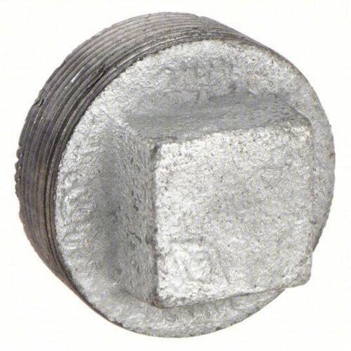 DESCRIPTION: (1) CASE OF (43) SQUARE HEAD PLUG BRAND/MODEL: PRODUCT NUMBER #5PAT4 INFORMATION: MALLEABLE IRON SIZE: 1-1/4" RETAIL$: $115.76 EA QTY: 1