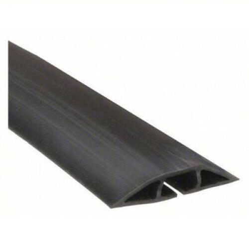 DESCRIPTION: (1) CASE OF PVC FLOOR CABLE PROTECTOR BRAND/MODEL: POWER FIRST #4CEJ4 SIZE: 1 Channels, 1/2 in Max Cable Dia, 3 in Overall Wd, 3/4 in Ove
