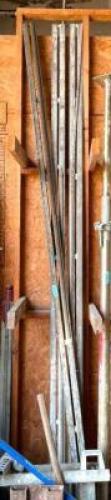 ASSORTED WALL RAILS FOR CONCRETE SAWS