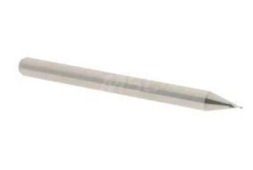 DESCRIPTION: (3) SOILD CARBIDE BALL END MILLS BRAND/MODEL: ACCUPRO 52442001 RETAIL$: $28.79 EA SIZE: 0.015", 0.023" LOC 1/8" SHANK QTY: 3