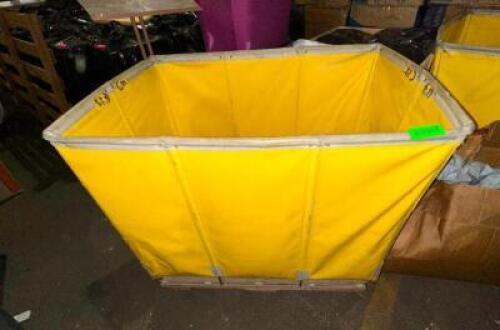 DESCRIPTION: HOPPER CART ON WHEELS SIZE: 27"X33"X37" LOCATION: LEVEL 2 QTY: 1