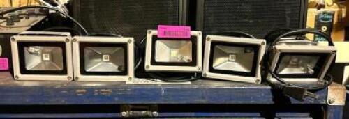 DESCRIPTION: (5) LED LIGHTS LOCATION: ELECTRONICS CAGE QTY: 5
