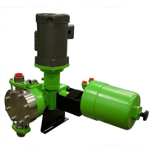DESCRIPTION: (1) HYDRAULIC DIAPHRAGM METERING PUMP BRAND/MODEL: PULSAFEEDER/880-S-E INFORMATION: 115 GPH, 3100 PSI RETAIL$: $1,636.96 QTY: 1