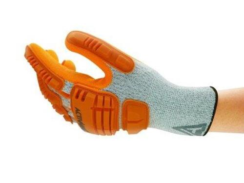 DESCRIPTION: (6) PAIRS OF CUT & IMPACT RESISTANT GLOVES BRAND/MODEL: ANSEL/97-125 SIZE: S/8 QTY: 6