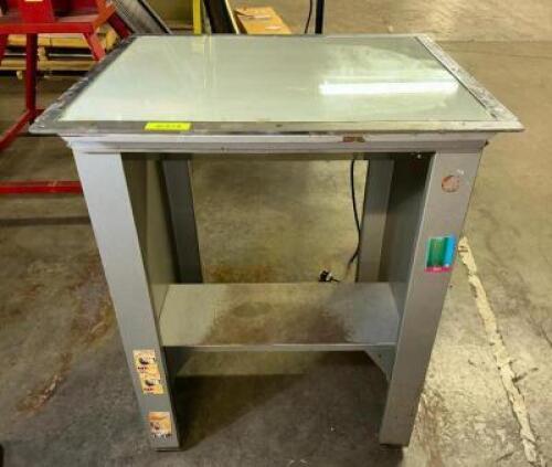 NUARC LIGHT TABLE