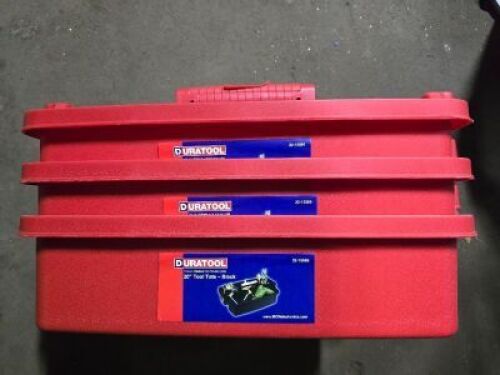 DESCRIPTION: (3) TOOL TOTE BRAND/MODEL: DURATOOL #22-15580 RETAIL$: $26.93 EA QTY: 3