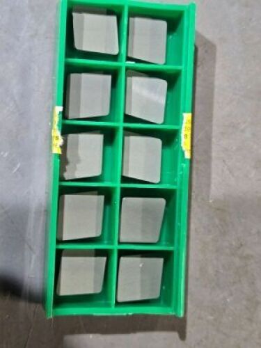 DESCRIPTION:&nbsp;(20) CARBIDE TURNING INSERTSBRAND/MODEL:&nbsp;GREENLEAF CNGN 433-T1ARETAIL$:&nbsp;$588.00QTY:&nbsp;20