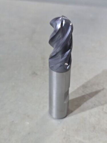 DESCRIPTION: (1) SOLID CARBIDE BALL END MILL BRAND/MODEL: YG-1 EMB79040 SIZE: 5/8" DIA 1-1/4" LOC RETAIL$: $125.00 QTY: 1