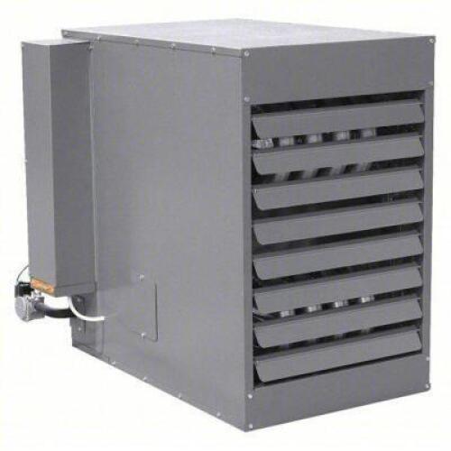 DESCRIPTION: (1) GAS WALL AND CEILING UNIT HEATER BRAND/MODEL: DAYTON #55FG68 INFORMATION: 150,000 BTUH HEATING CAPACITY INPUT, PROPELLER, NATURAL GAS