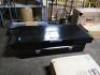 DESCRIPTION: (1) SADDLE TRUCK TOOL BOX BRAND/MODEL: WEATHER GUARD #117-5-04 INFORMATION: BLACK, ALUMINUM, DIAMOND TREAD PATTERN, FULL SIZE SIZE: 72" X - 4