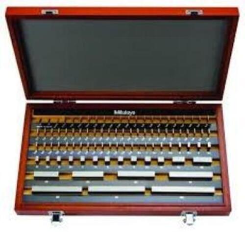 DESCRIPTION: (1) BLOCK GAGE SET BRAND/MODEL: IMGAGES INFORMATION: 81, PIECESSEE INSPECTION RETAIL$: $181.00 EA QTY: 1