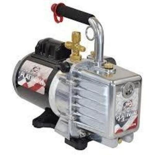 DESCRIPTION: (1) PREMIUM VACUUM PUMP BRAND/MODEL: PLATINUM INFORMATION: 7 CFM, 15 MICRON ULTIMATE VACUUM, 120V AC, A2L COMPATIBLE, MALE, FLARE RETAIL$