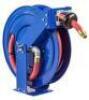 DESCRIPTION: (1) HOSE REEL SPRING RETURN BRAND/MODEL: COXREELS #TSHF-N-635 INFORMATION: BLUE SIZE: 1" X 35' RETAIL$: $1068.78 EA QTY: 1