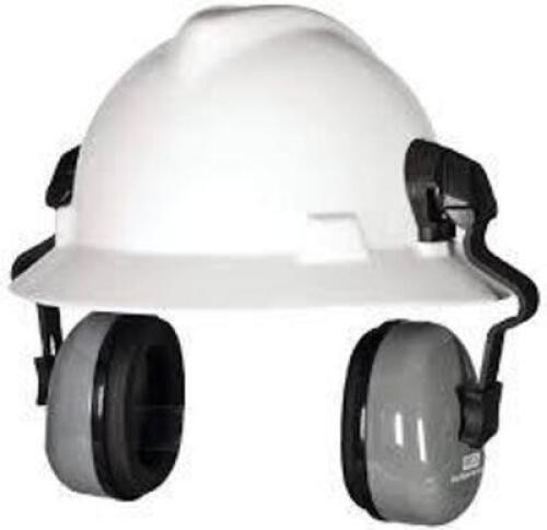 DESCRIPTION: (3) SETS OF HARD HAT-MOUNTING EAR MUFFS BRAND/MODEL: MSA #10129327 INFORMATION: WHITE, 25 DECIBELS RETAIL$: $69.93 EA QTY: 3
