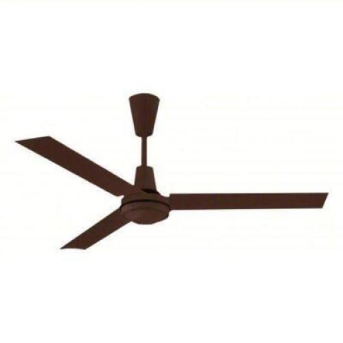 DESCRIPTION: (1) INDUSTRIAL CEILING FAN BRAND/MODEL: QMARK #780U66 INFORMATION: VARIABLE SPEEDS, 6,090 CFM, 120V AC, 1 PHASE, BROWN SIZE: 5' RETAIL$: