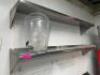 DESCRIPTION: (2) 60" X 12" STAINLESS WALL SHELVES. ADDITIONAL INFORMATION HEAVY DUTY SIZE: 60" X 12" LOCATION: KITCHEN THIS LOT IS: SOLD BY THE PIECE