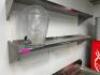DESCRIPTION: (2) 60" X 12" STAINLESS WALL SHELVES. ADDITIONAL INFORMATION HEAVY DUTY SIZE: 60" X 12" LOCATION: KITCHEN THIS LOT IS: SOLD BY THE PIECE - 2
