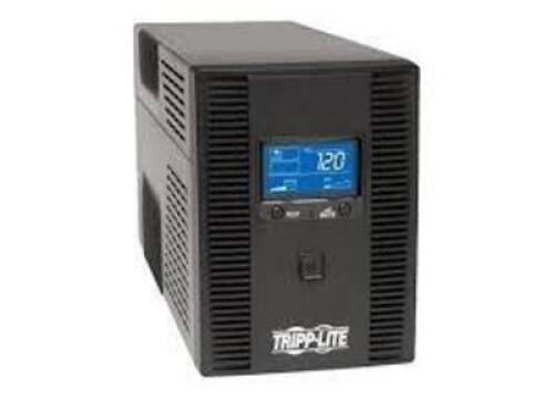 DESCRIPTION: (1) BATTERY BACK UP BRAND/MODEL: TRIPP-LITE INFORMATION: BLACK, 1500 VA UPS RETAIL$: $312.76 EA QTY: 1