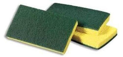 DESCRIPTION: (2) BOXES OF (74) SCRUBBING SPONGE BRAND/MODEL: SCOTCH-BRITE INFORMATION: MEDIUM DUTY SIZE: 6.1" X 3.6" RETAIL$: $68.41 EA QTY: 2