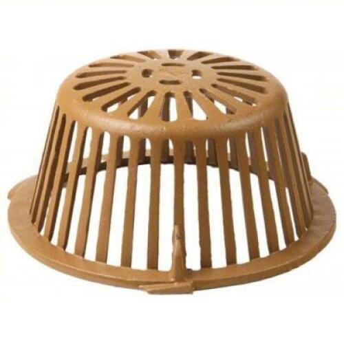 DESCRIPTION: (2) DOME STRAINER BRAND/MODEL: JAR R. SMITH MFG #11U238 INFORMATION: DOME STRAINER, 11 1/8 IN OVERALL DIA, 5 1/4 IN OVERALL HT, ROUND, BR