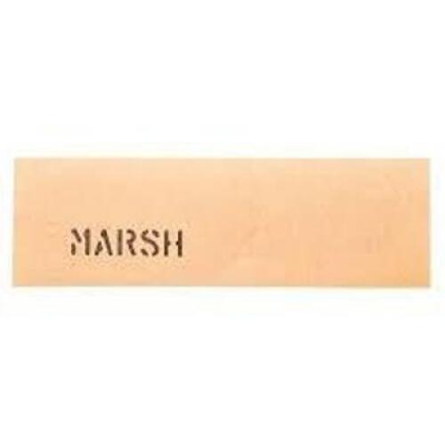 DESCRIPTION: (1) CSE OF STENCIL BOARD BRAND/MODEL: MARSH #OBC15-6X20-50 INFORMATION: 50 LB PACKAGE SIZE: 6" X 20" RETAIL$: $219.29 EA QTY: 1