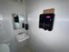 DESCRIPTION: CONTENTS OF BATHROOM. SINK TOILET, AND MISC. LOCATION: KITCHEN QTY: 1 - 3